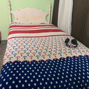 En venta cama de madera con colchón - Img 57210244