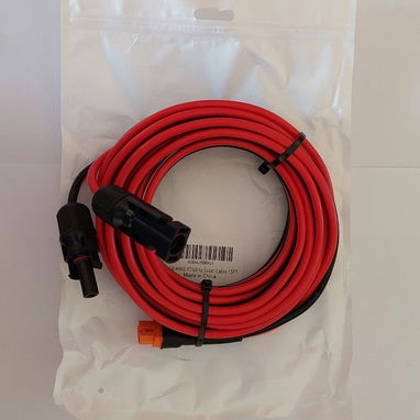Cable original XT60i 10AWG para paneles solares  de 15feet (4.5m). - Img 120253609