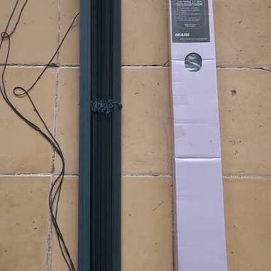 Excelente Cortinas de PVC nuevas en su caja, horizontales, color verde. - Img 123295382