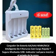 Boquilla de riego, cargadores de batería AA/AAA por usb - Img 45766016