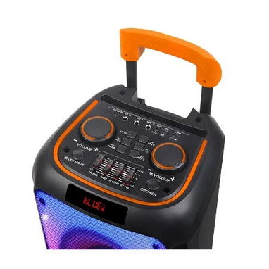 BOCINA 8'' CON MICRÓFONO 6000W P.M.P.O NDR-1095 - Img 123329403