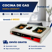 Cocina de gas marca desmatt - Img 56065977