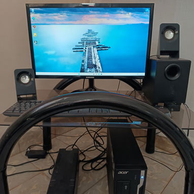 Pc completa, torre Acer compacta monitor 24 Samsung backups bocinas logitech - 3/6