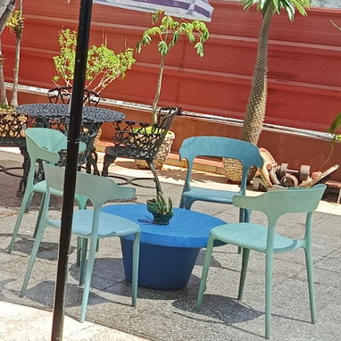 Juegos de jardín: 1 Mesa +4 sillas - 2/2