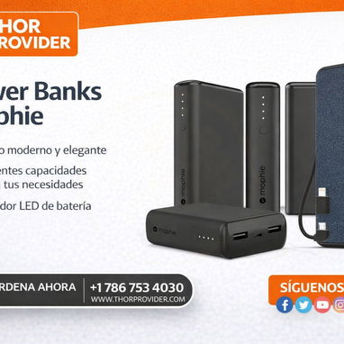🔋 POWER BANKS MOPHIE | ¡Calidad Premium Mophie a precios insuperables! - Img 118872070