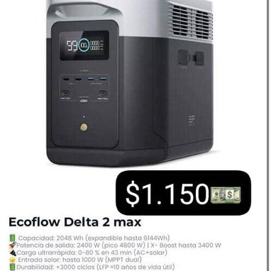 ‼️Precios muy bajos, Ecoflow ‼️ - Img 120915962