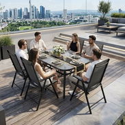 Juego de comedor de terraza moderno 370 usd - Img 54814907