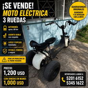 Se vende moto eléctrica de 3 ruedas - Img 55804333