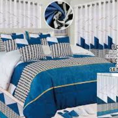 Juegos de edredon, sabanas, cortinas, alfombras y juego de baño **24pcs**tg95* - Img 123706399