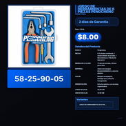 JUEGO DE HERRAMIENTAS DE 6 PIEZAS PENGCHENG VPT -0098 - Img 57891464