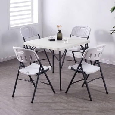Mesa plegable cuadrada (m) - 2/3