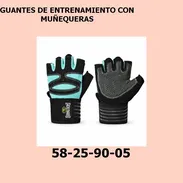 GUANTES DE ENTRENAMIENTO CON MUÑEQUERAS - Img 55729058
