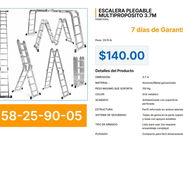 ESCALERA PLEGABLE MULTIPROPÓSITO 3.7M . - Img 57237006