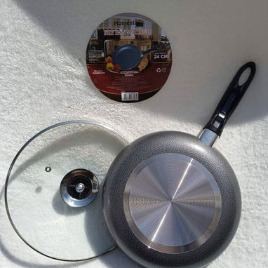 Sartén Antiadherente con Tapa 24cm (cv) - 2/5
