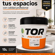 M-⚡ ¡BLANCURA, COBERTURA Y CALIDAD QUE SE NOTAN! PINTURA THOR 15 L – IMPORTADA DE ESPAÑA – 55 USD ⚡ - Img 57017351