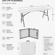 muebles para tu hogar. mesas plegables agotadas hasta nuevo aviso - Img 56516959