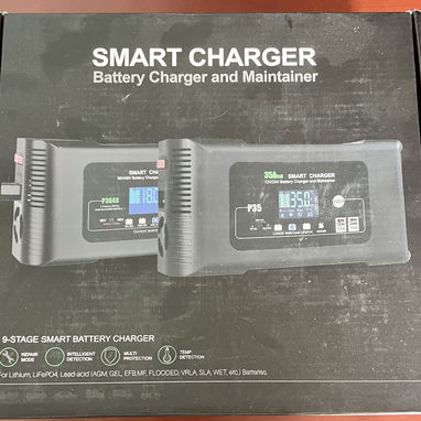 Cargador de baterías inteligente P35Amp  Litio. LiFePO4 - 8/8
