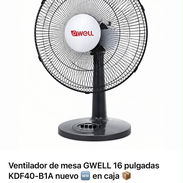 Ventilador de mesa GWELL 16” KDF40-B1A Nuevo en caja - Img 57520489