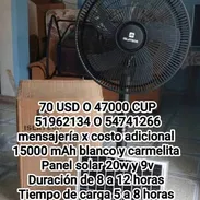 Ventilador recargable de pedestal - Img 56407420