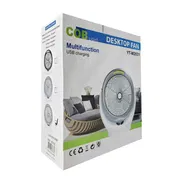 Ventilador recargable con lámpara led - Img 49568532