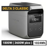 EcoFlow DELTA 3 Classic con 1024Wh, 1800W - Pico 3600W, Carga Rápida y Batería LiFePO Estación de Energía Portátil - Img 53071933