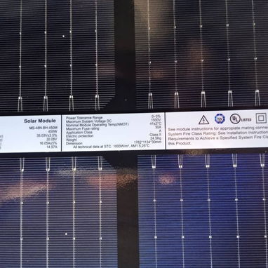 Paneles bifaciales 430 w - 2/3
