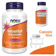 Inositol pomo de 100 cápsulas sellados - Img 50022246