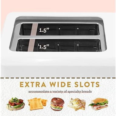 🍞 TOSTADORA ELITE GOURMET COOL TOUCH | 2 REBANADAS | RANURAS EXTRA ANCHAS | 7 NIVELES ENVÍO DISPONIBLE* + GARANTÍA** - Img 112407360