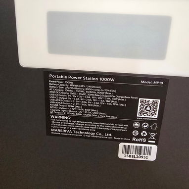 ⚡ ¡FOTOS REALES! Estación de Energía MARSRIVA 1000W Nueva en Caja ⚡ **entrega inmediata**. 🔋 **Modelo:** Marsriva 10 - Img 123378155