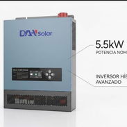 INVERSOR HÍBRIDO DAH SOLAR DE 5.5 KW PARA LA 110/220 V 48 V 1100 USD TRANSPORTE INCLUIDO 1 MES DE GARANTÍA - Img 56753634