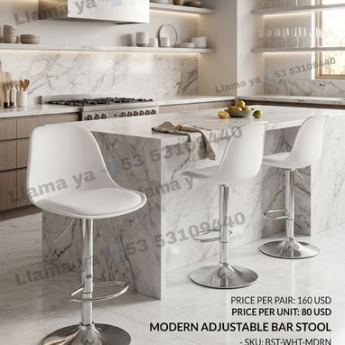 Sillas altas | sillas para desayunador ajustables | banquetas | muebles de comedor | sala | cocina | silla desayunador - Img 121317754