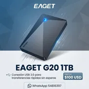 Disco externo EAGET G20 de 1TB (100usd) Conexión: USB 3.0 para transferencias rápidas sin espera WHATSAPP: 54816397 - Img 58299845