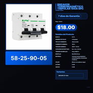 BREAKER TERMOMAGNÉTICO TRIPOLAR 100A SPC VPT -0170 - Img 57889246