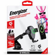 SOPORTE ENERGIZER PARA AUTO QI 15W CARGA INALÁMBRICA ENVÍO DISPONIBLE + GARANTÍA - Img 57561742