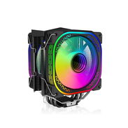 ❄️ DS 1800RPM PWM – Enfriador CPU RGB Gaming. Torre doble aluminio. Ventilador 120mm ❄️🌐 50.43 USD - Img 56477460
