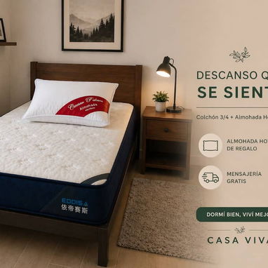 Combo colchon EDSM mas almohada - Img 119736365
