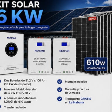 Todo en ecoflou kit solares kit todo en uno paneles - 5/10