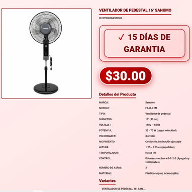 MINI FAN VENTILADOR DE MESA VENTILADOR DE MESA RECARGABLE PATIX VENTILADOR DE PEDESTAL VENTILADOR ENFRIADOR VENTILADOR - 7/9