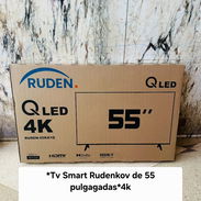 Smart tv rudenkov de 55 pulgadas 4k QLED,, yoaarifen 💯 - Img 57194905