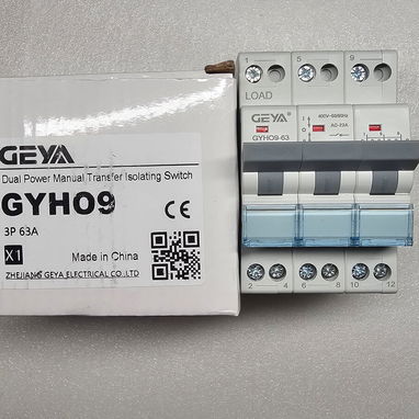 Transfer manual 3 polos 63 A Geya - 2/2