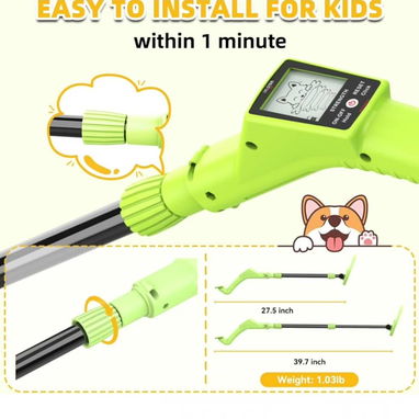 Juguete detector de metales para niños, detector de oro ligero con pantalla LCD, detector de metales ajustable para niño - 5/7