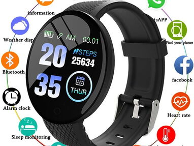Smart Watch D-18 /Reloj inteligente compatible con Android y iPhone  *TENEMOS VARIOS COLORES *NUEVOS + ENVIO + GARANTIA - Img main-image