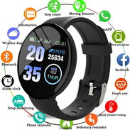 Smart Watch D-18 /Reloj inteligente compatible con Android y iPhone  *TENEMOS VARIOS COLORES *NUEVOS + ENVIO + GARANTIA - Img 42450174