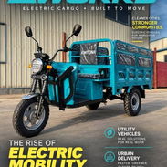 *🛺 TRICICLO ELÉCTRICO KVITOVA PREMIUM 🛺* ☑️Motor de 1200w ☑️Autonomía de 100km ☑️Capacidad para 8 personas ☑️Batería - Img 58341183