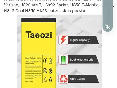Bateria de LG G5 4800mah nueva en su caja 2024 iones de litio - Img main-image