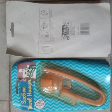 Toallero con ventosa para toalla de mano, soporte de succión al vacío, colgador de toallas para pared de baño o cocina - 3/3