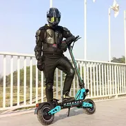 DriveTron 31mph 50kmh Freno de doble absorción Potente todoterreno Adulto Grande 48V Neumáticos de 10 pulgadas Scooter - Img 56101875