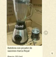 Batidora con picador marca Royal - Img 49792181