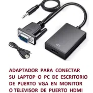 CONECTE SU GRÁFICA VGA O SALIDA VGA DE SU PC EN TV HDMI - Img 53452378