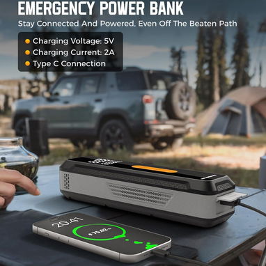 INFLADOR NEVERLAND 150 PSI 20000MAH + COMPRESOR + POWER BANK ENVÍO DISPONIBLE + GARANTÍA - 6/8
